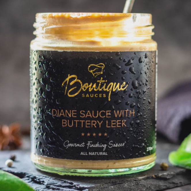 Boutique Sauces Diane Sauce with Buttery Leek - 270ml