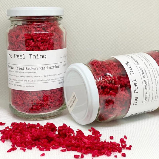 Freeze Dried Raspberry Pieces - 40gm