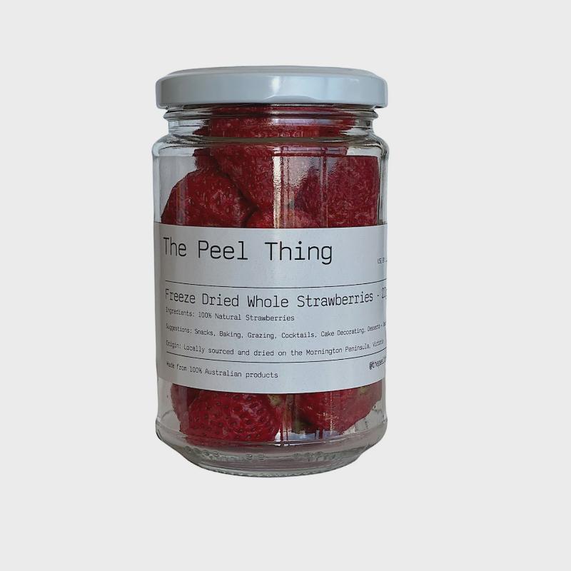 Freeze Dried Whole Strawberries -20gm