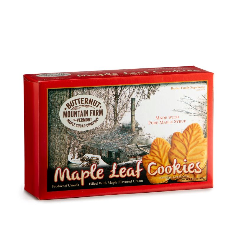 Maple Leaf Cream Cookies - 400g