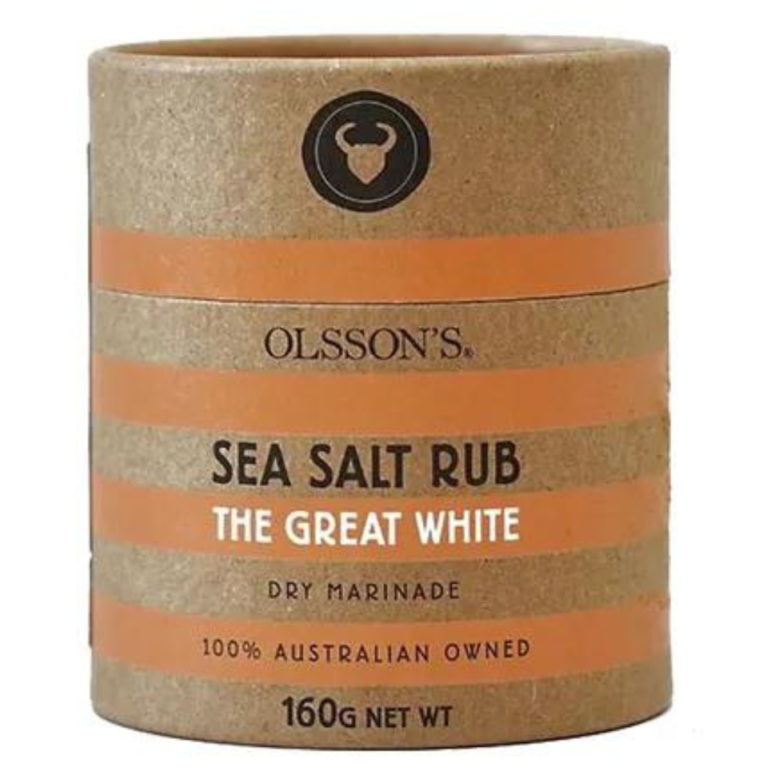 Olsson's Great White Sea Salt Rub - 160gm