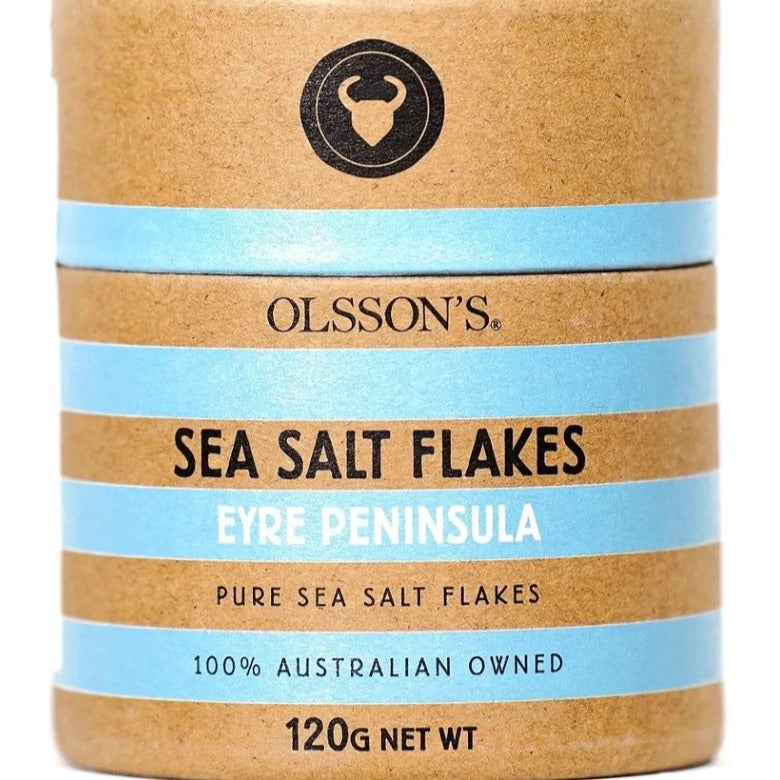 Olsson's Eyre Peninsula Sea Salt Flakes - 120g