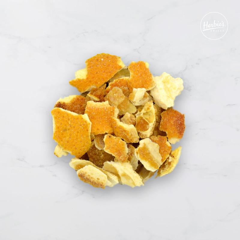 Herbies Orange Peel Pieces - 20gm