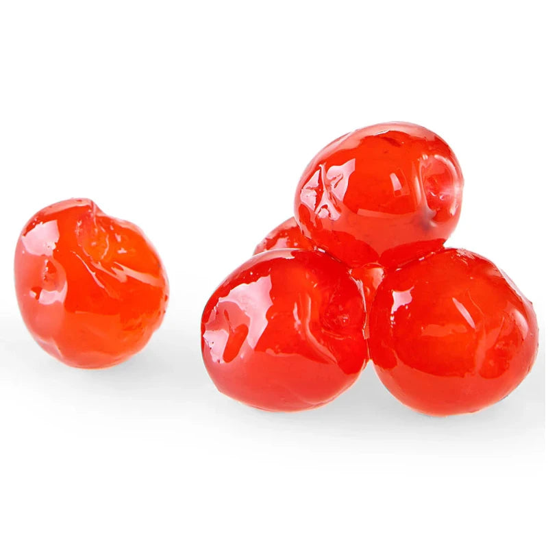 TEI Whole Glace Red Cherries - 200gm