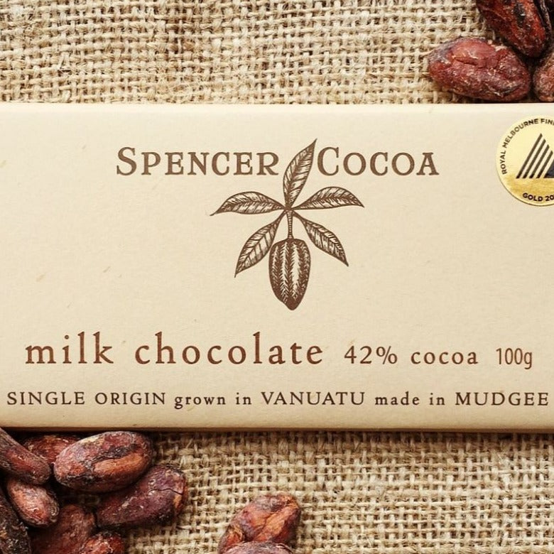 Spencer Cocoa Milk 42% Chocolate Bar - 100gm