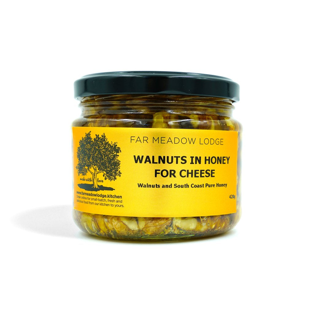 Far Meadow Walnuts in Honey for Cheese - 420gm