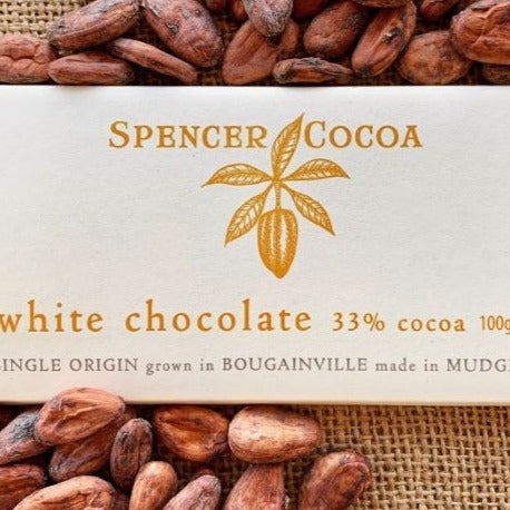 Spencer Cocoa White 33% Chocolate Bar - 100gm