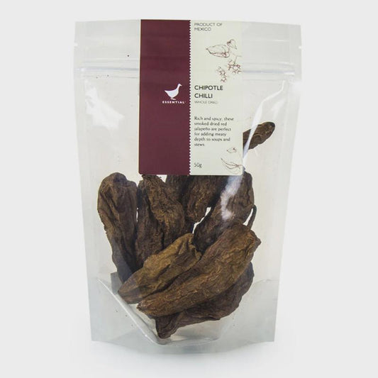 Dried Chillies - Chipotle (50gm)