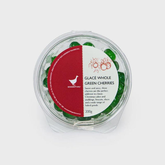 TEI Whole Glace Green Cherries - 200gm